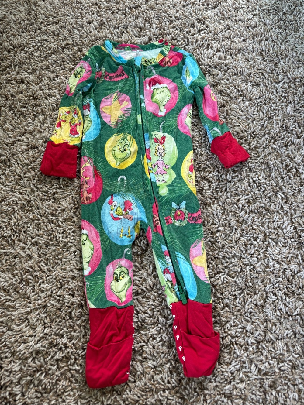 Posh peanut Dr. Seuss Who-liday Tree The Grinch Print